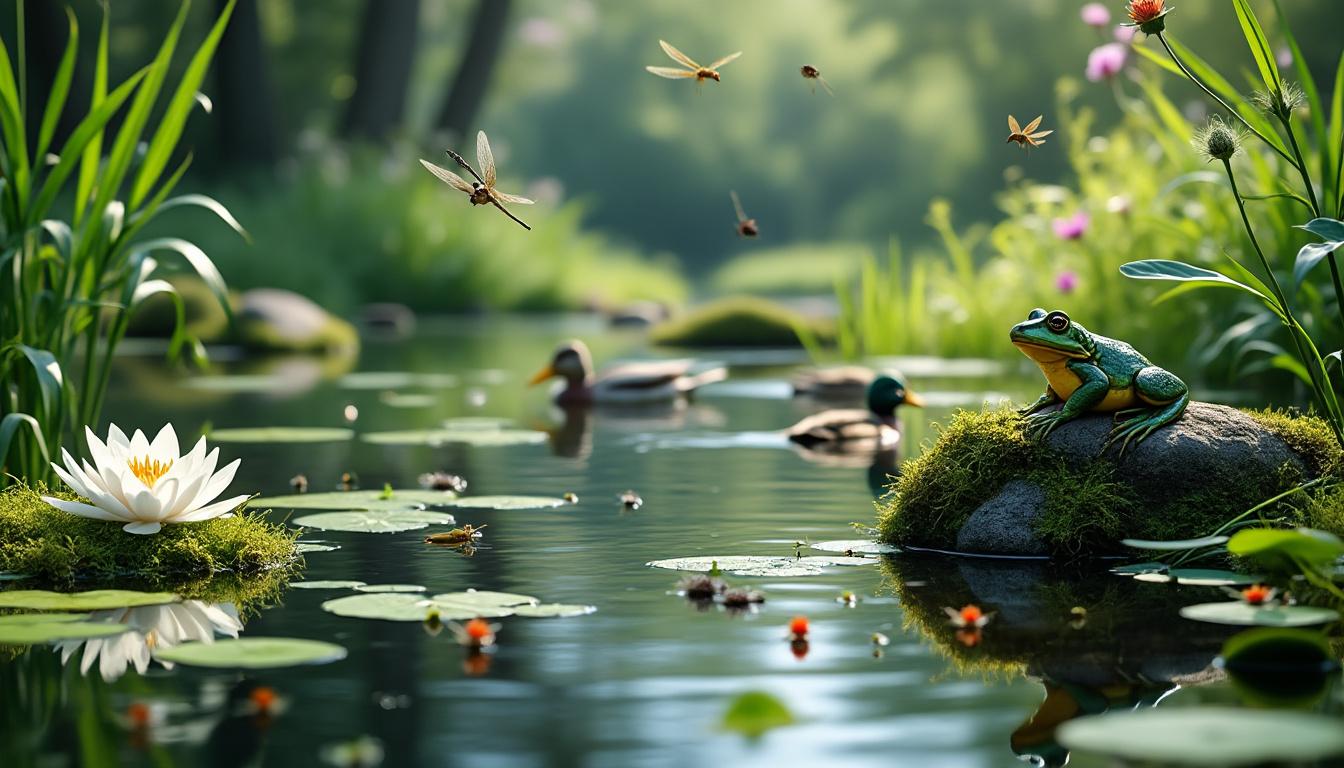 découvrez l'importance écologique des mares et apprenez des conseils pratiques pour leur entretien afin de préserver la biodiversité et profiter d'un espace naturel chez vous.