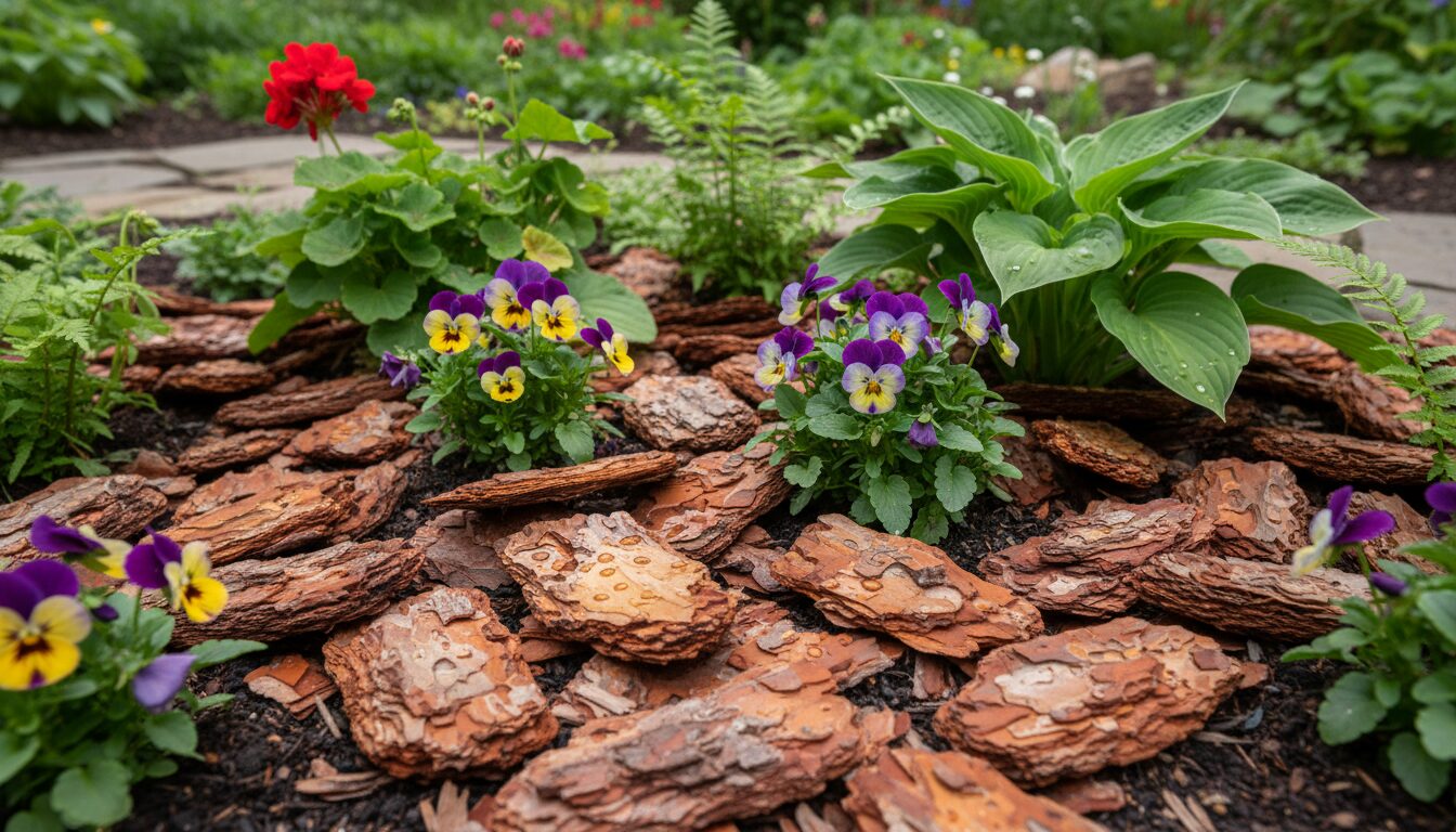 découvrez les avantages de l'écorce de pin pour votre jardin : paillage naturel, protection contre les mauvaises herbes et amélioration de la qualité du sol.