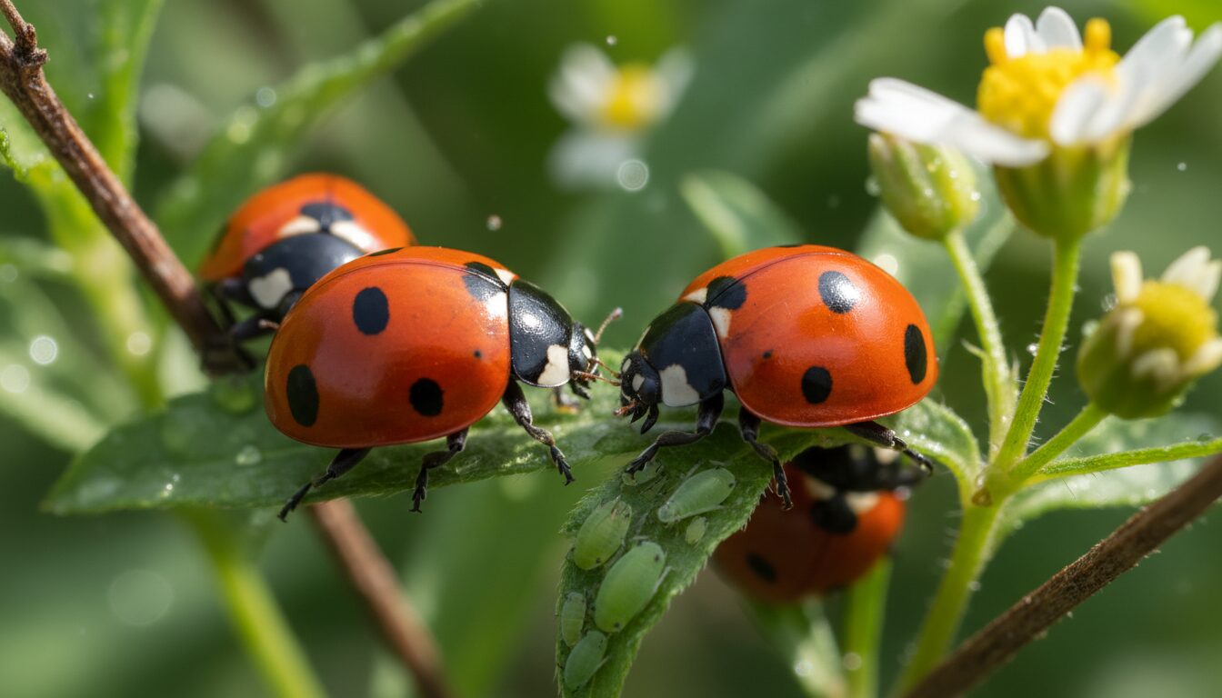 découvrez tout sur les coccinelles : leurs caractéristiques, leur habitat naturel et leur rôle bénéfique dans l'écosystème.