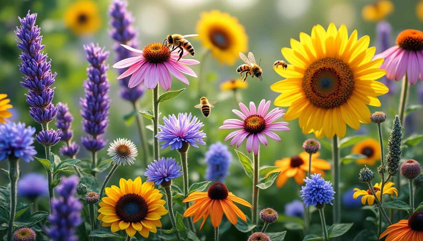 découvrez les plantes mellifères incontournables pour attirer et soutenir les pollinisateurs dans votre jardin, favorisant ainsi la biodiversité et un environnement florissant.